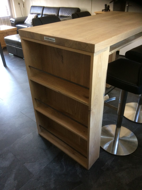 bartafel met kast tafels met houten onderstel