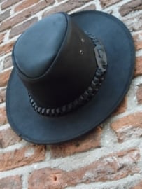 Lederen hoed