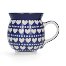 Bunzlau Blue Valentine - Boeren Mok - diverse maten