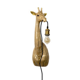 Gouden lamp giraffe