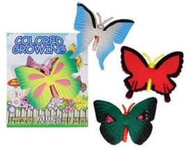 Groeidier vlinder
