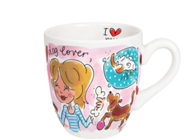 Blond mok hond klein 