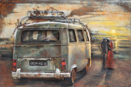 Schilderij zonsondergang