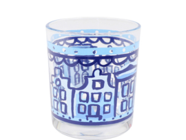 Blond Delfts blauw glas huisjes