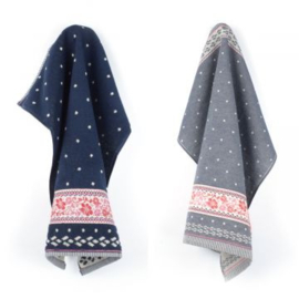 Bunzlau Keukendoek óf Theedoek - Harmony Donkerblauw