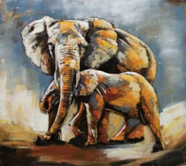 Schilderij olifant