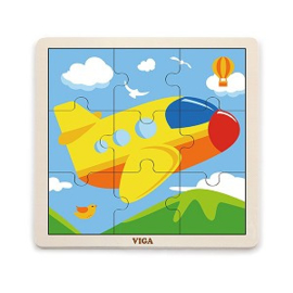 Puzzel vliegtuig