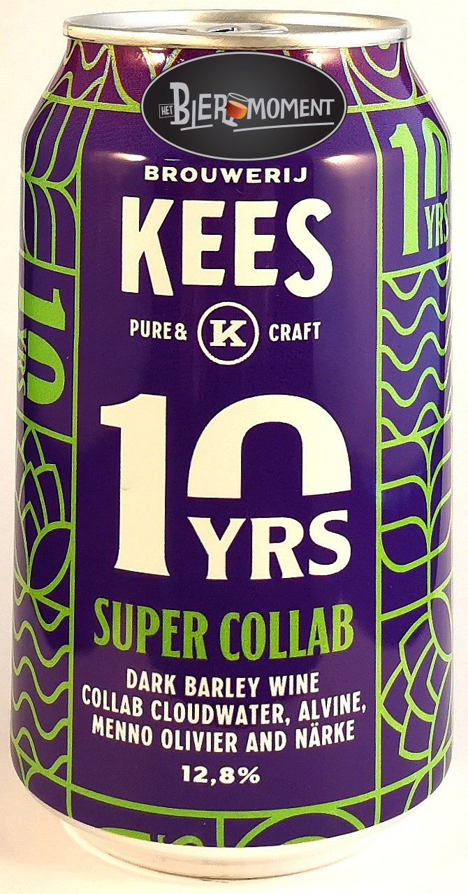 Brouwerij Kees / Cloudwater / Alvine / Menno Olivier / Närke ~ 10 YRS Super Collab 33cl can