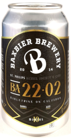 Baxbier ~ BA 22.02 Barley Wine On Calvados 33cl can