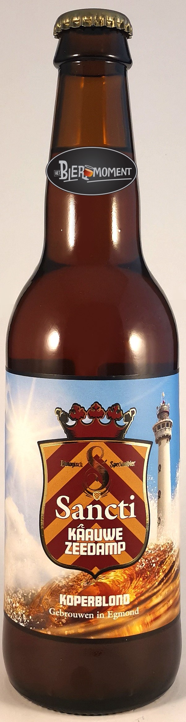Brouwerij Egmond ~ Sancta Adelberti Kâauwe Zeedamp 33cl
