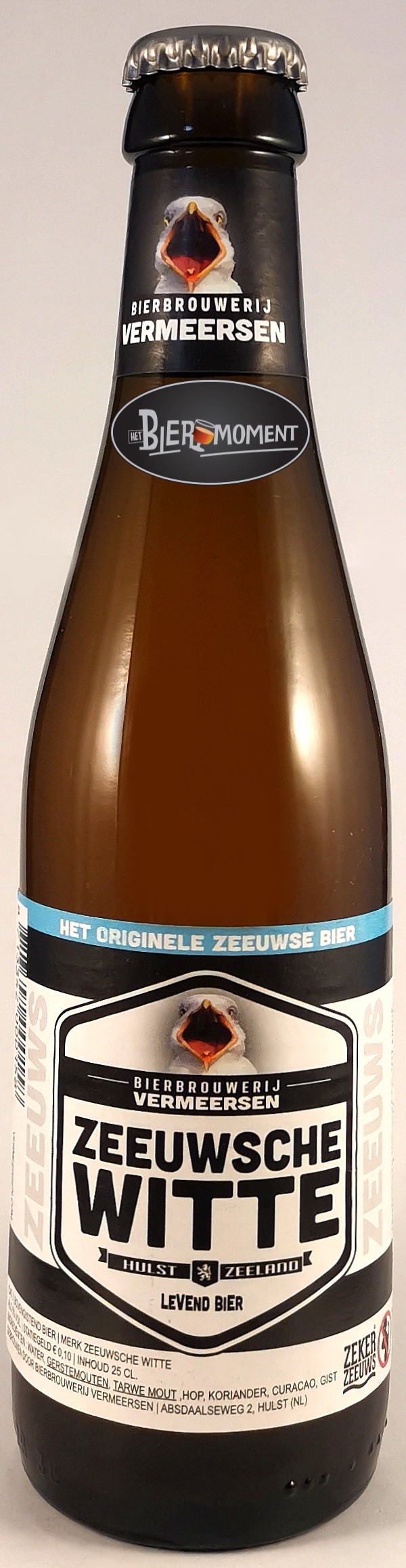 Brouwerij Vermeersen ~ Zeeuwse Witte 25cl