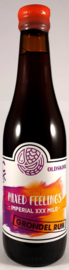 Oldskool Brewery / Opener / Brouwerij CC ~ Mixed Feelings Imperial Rum Infused XXX Mild 33cl