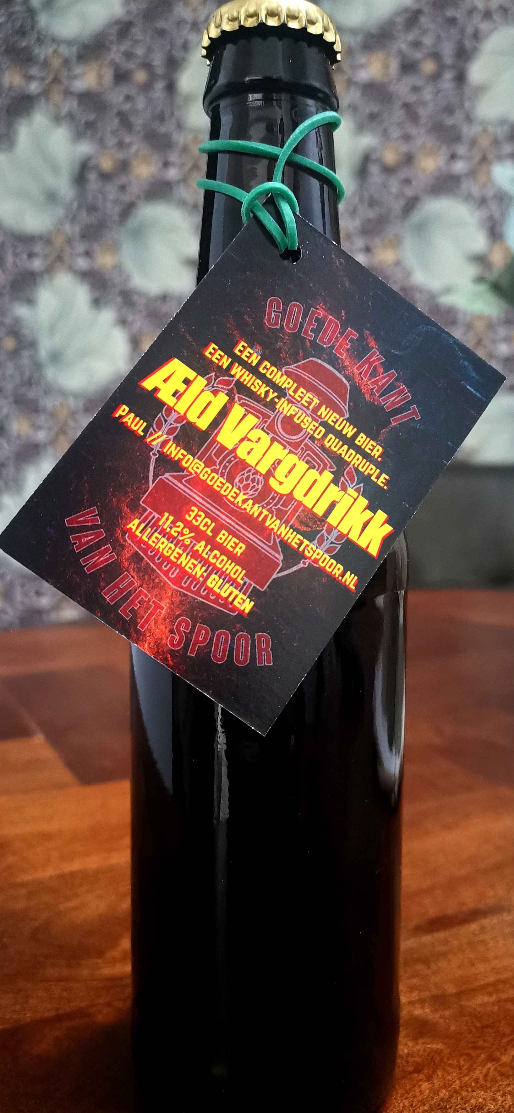 Goede Kant van het Spoor ~ Æld Vargdrikk Whisky Infused 33cl