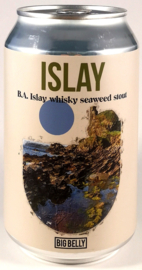 Big Belly Brewing ~ BA Islay Whisky Seaweed Stout 33cl can