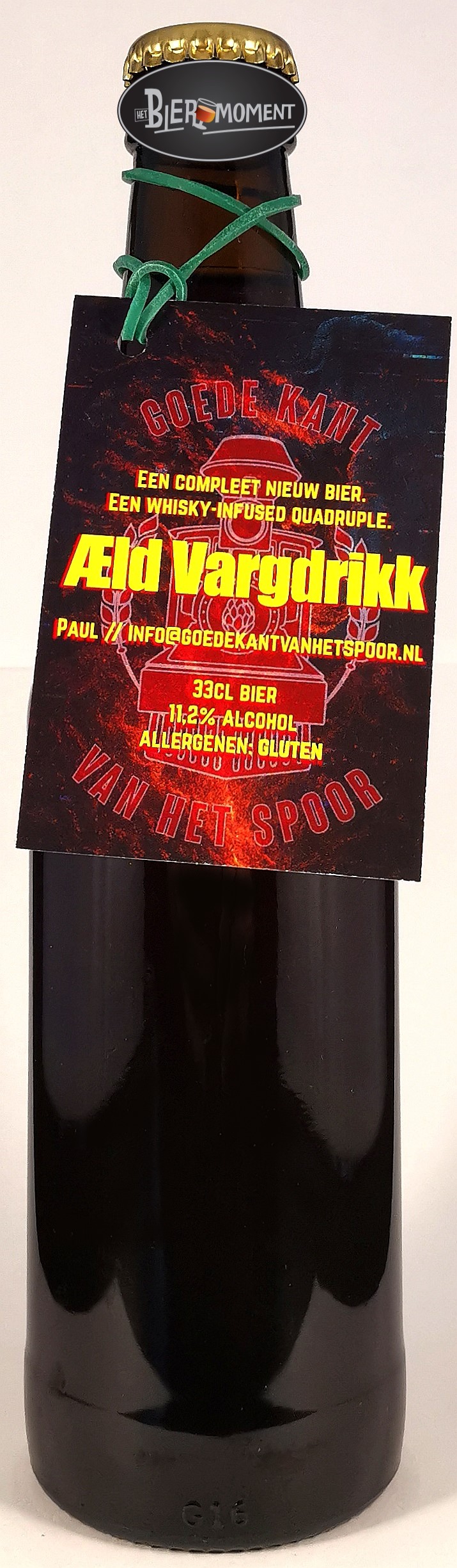 Goede Kant van het Spoor ~ Æld Vargdrikk Whisky Infused 33cl