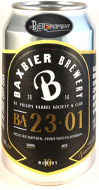 Baxbier ~ BA 23.01 Mexicake Imperial Stout On Bourbon 33cl can