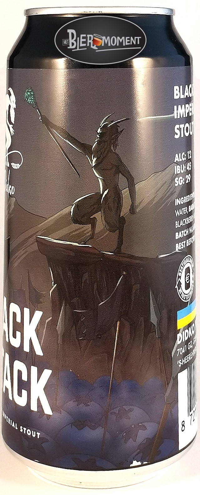 Didko Brewing ~ Black Attack 44cl can