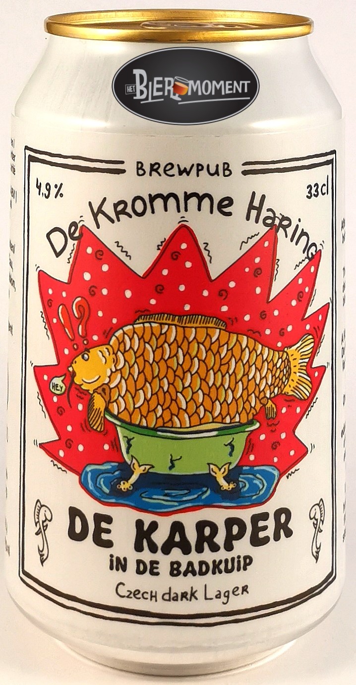 De Kromme Haring ~ De Karper In De Badkuip 33cl can