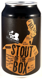 Rauw Brouwers ~ Stout Of The Box 33cl can