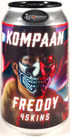 Kompaan ~ Foreign Legion '23 Freddy 4Skins BA 33cl can