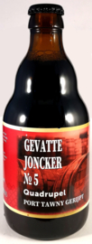 Vrolijcke Joncker ~ Gevatte Joncker No5 Quadrupel Port Tawny BA 33cl