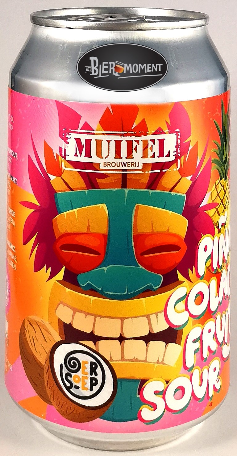Muifelbrouwerij / Oersoep ~ Piña Colada Fruity Sour 33cl can
