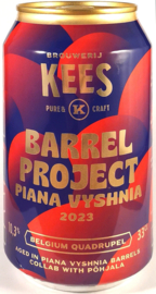 Brouwerij Kees / Põhjala ~ Barrel Project Piana Vyshnia BA 33cl can