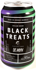 De Man / Galea Craft Beers ~ Black Treats Cognac 33cl can