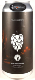 Folkingebrew / Baxbier ~ Cellar Of Shadows 44cl can
