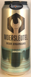 Moersleutel ~ Barcode Silver & Aquamarine BA 44cl can