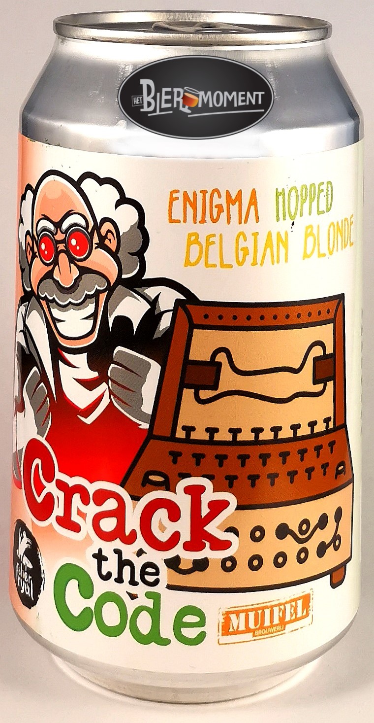 Muifelbrouwerij / Fehér Nyúl ~ Crack The Code 33cl can