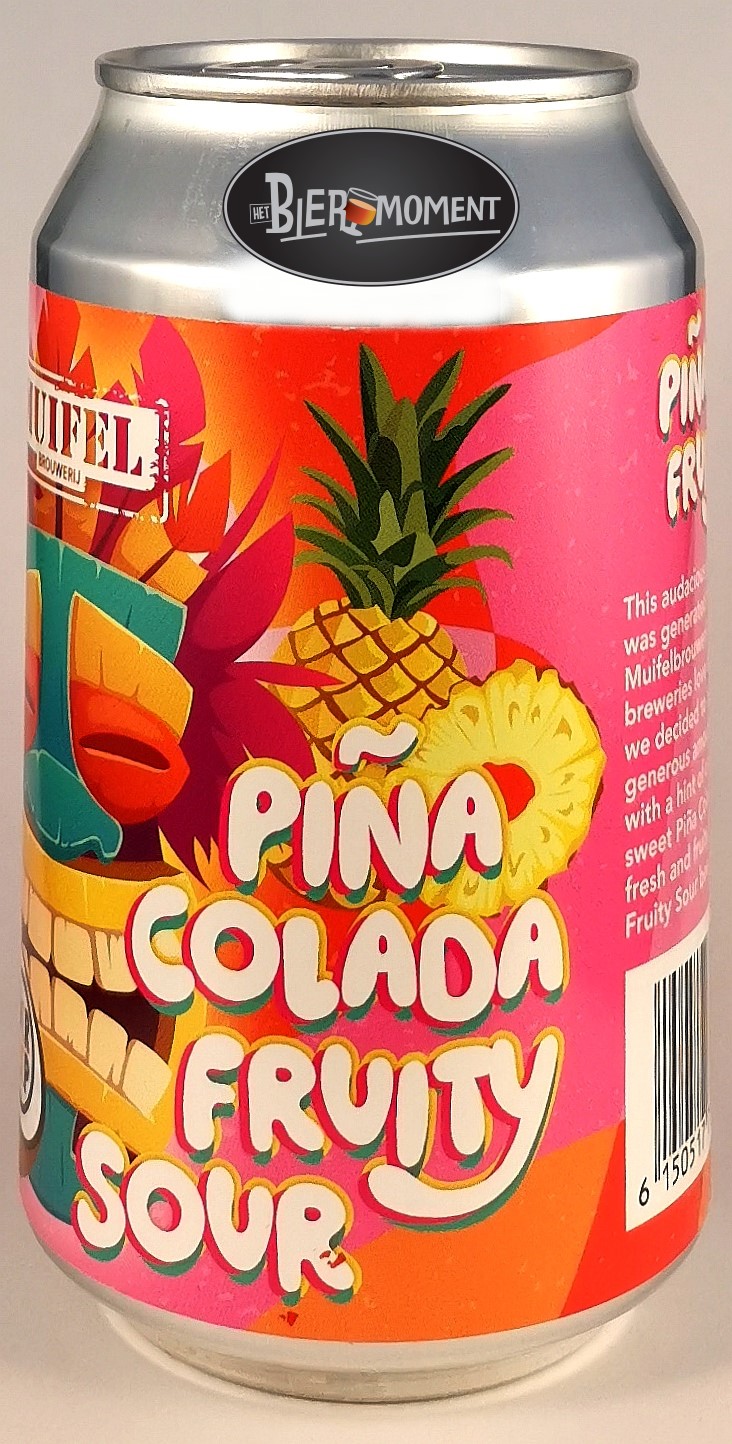 Muifelbrouwerij / Oersoep ~ Piña Colada Fruity Sour 33cl can
