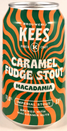 Brouwerij Kees ~ Caramel Fudge Stout Macadamia 33cl can