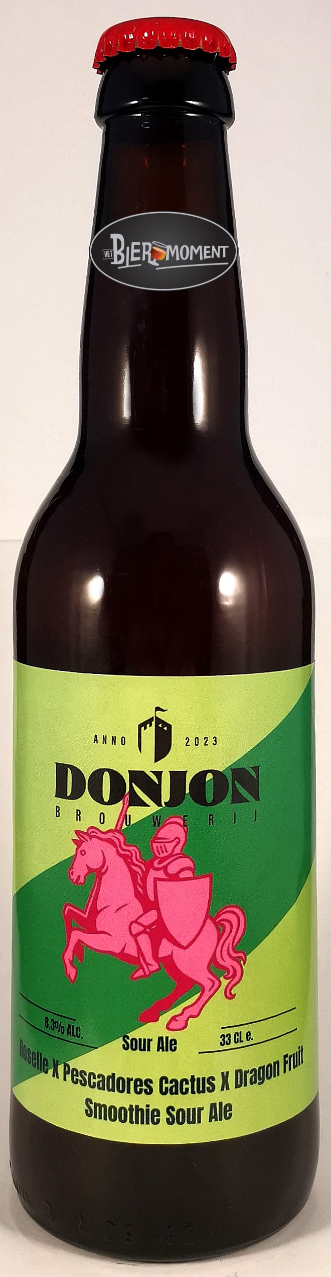 Donjon ~ Roselle X Pescarodes Cactus X Dragon Fruit Smoothie Sour 33cl