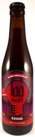 100 Watt Brewery ~ Ravage PX Sherry BA 33cl