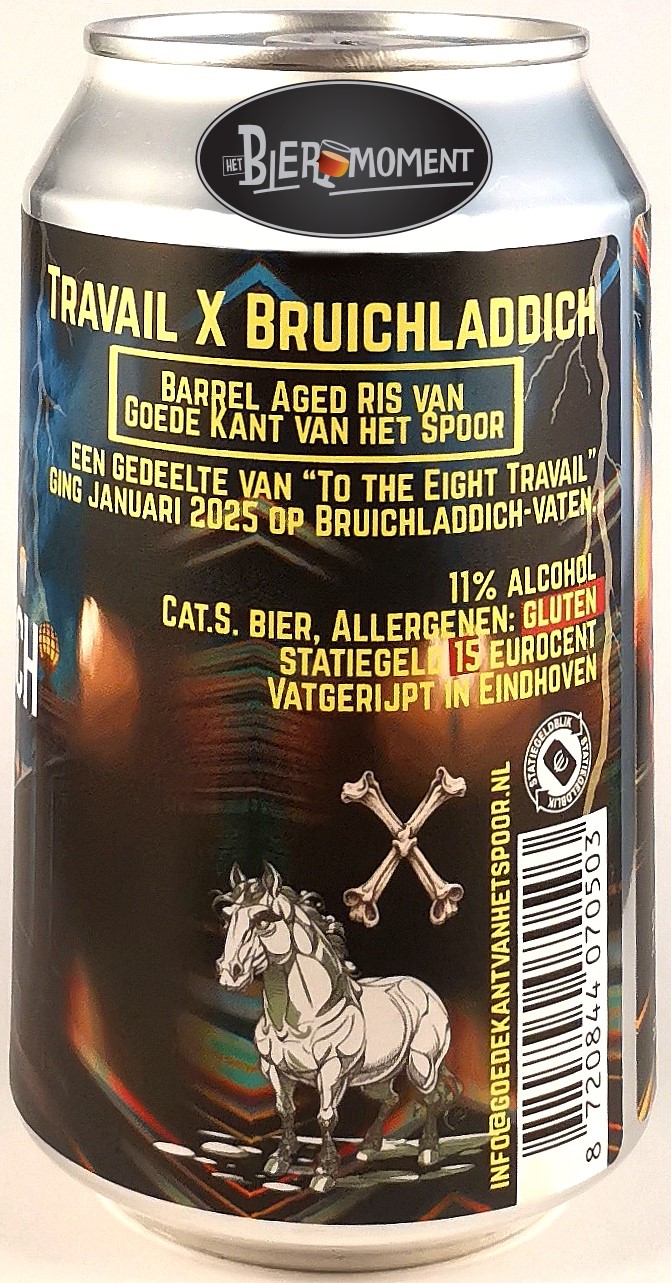 Goede Kant van het Spoor ~ Travail X Bruichladdich BA 33cl