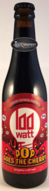 100 Watt Brewery ~ Pop Goes The Cherry 33cl