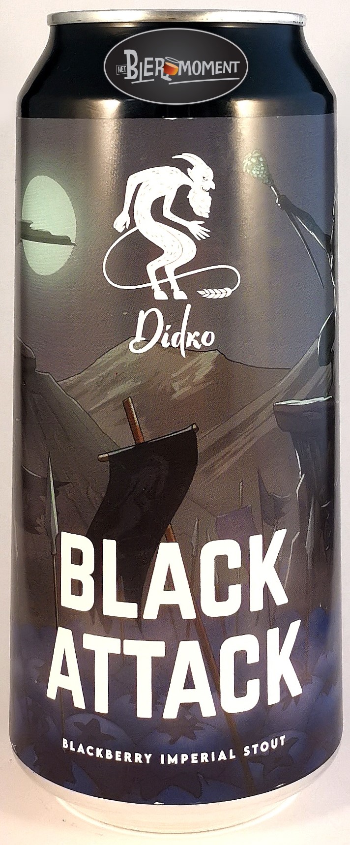 Didko Brewing ~ Black Attack 44cl can