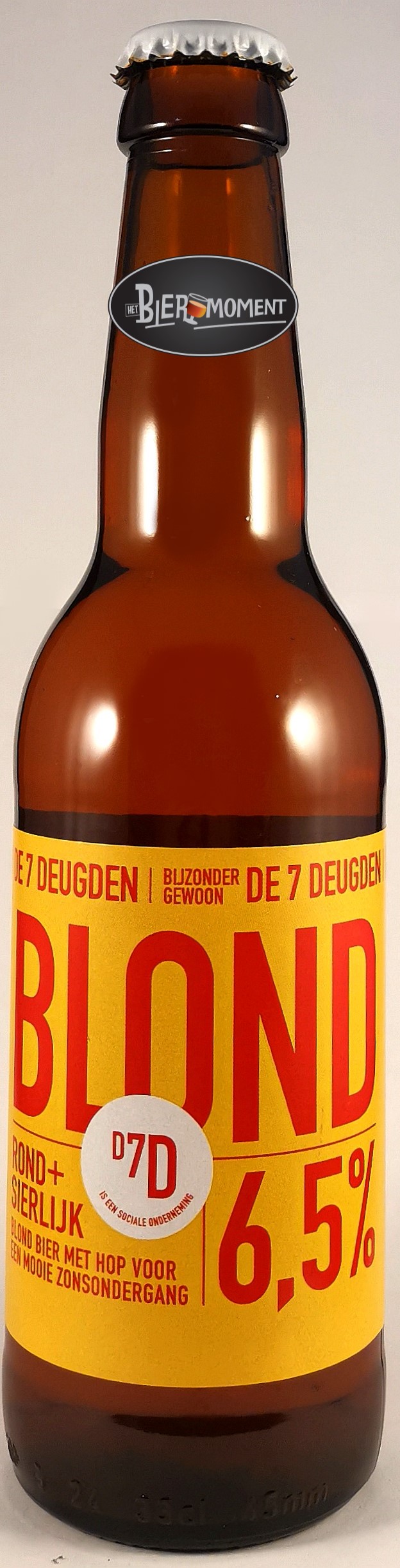 De 7 Deugden ~ Rond + Sierlijk Blond 33cl