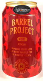 Brouwerij Kees ~ Barrel Project 2026 Imperial Stout Port BA  33cl can