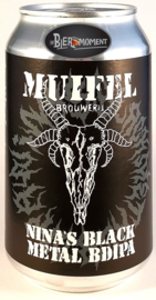 Muifelbrouwerij ~ Nina's Black Metal BDipa 33cl