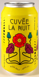 In De Nacht ~ Cuvée La Nuit Merlot 33cl can