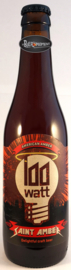 100 Watt Brewery ~ Saint Amber 33cl