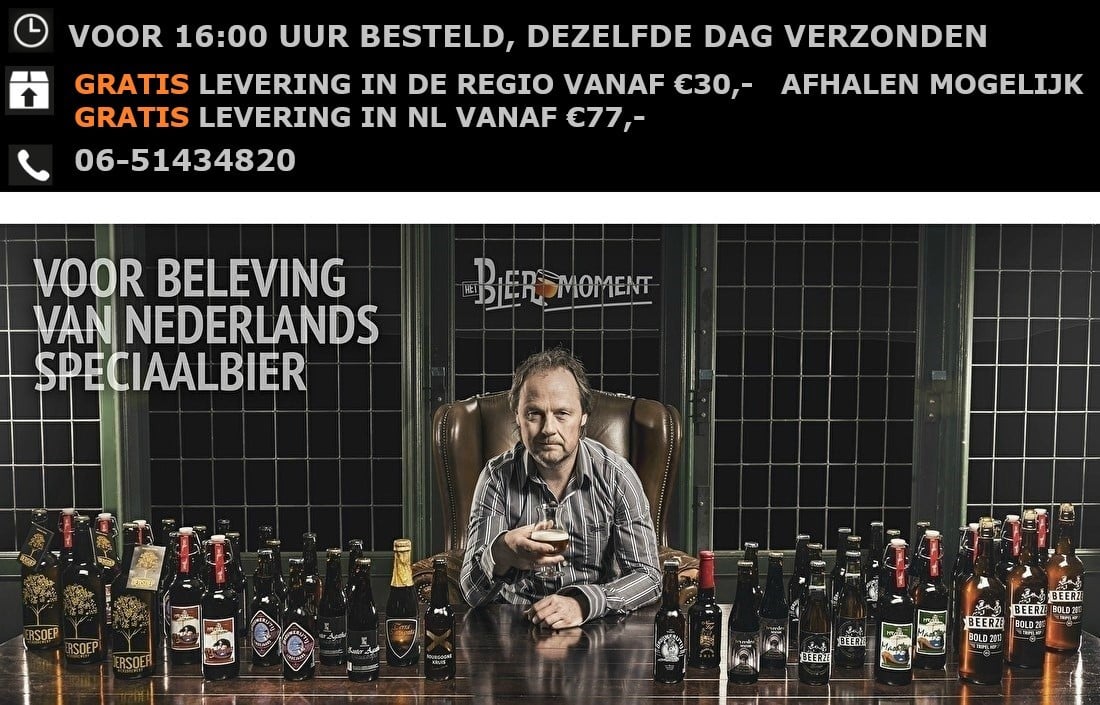 Oost elk armoede Bierwinkel ◘ Nederlands speciaalbier ◘ Bier en spijsproeverij ◘ Craftbeer ◘  Bieronline
