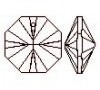 Octagonkristal 18 mm  (1 gat )