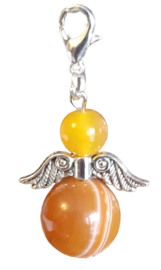 Agaat , Orange  Silverwing