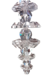 Raamhanger Swarovski kristal Flower 150 mm