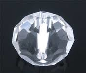 Kraal 8 mm facet ( glas )