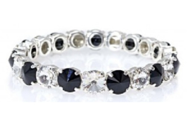 Angel bracelet Crystal / Zwart