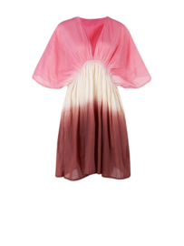 Mundoly Dress - Maroon